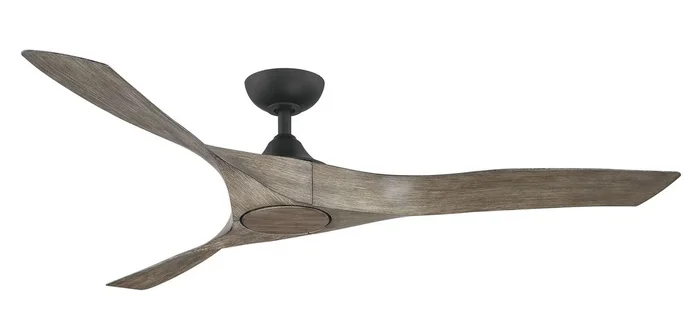Wind River Fan Company – WR1801MBVO – 60″Ceiling Fan – Willow – Matte Black – WR1801MBVO