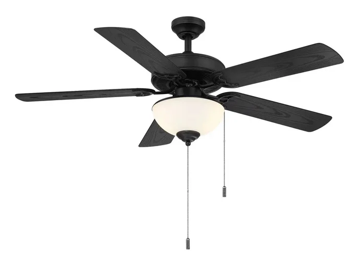 Wind River Fan Company – WR2123MB – 52″Ceiling Fan – Dalton – Matte Black – WR2123MB