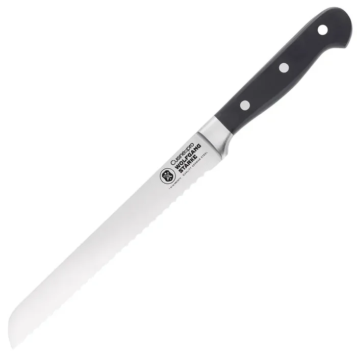 WOLFGANG STARKE 8 in. Stainless Steel Full Tang Bread Knife