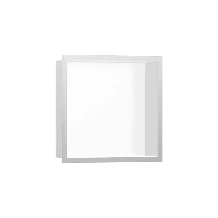 XtraStoris Individual 15 in. W x 15 in. H x 4 in. D Stainless Steel Shower Niche in Brushed Stainless Steel