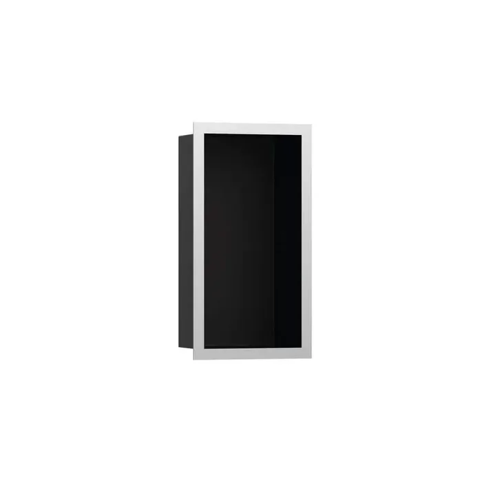 XtraStoris Individual 9 in. W x 15 in. H x 4 in. D Stainless Steel Shower Niche in Brushed Stainless Steel