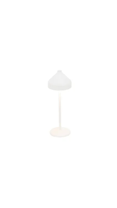 Zafferano – LD1090B3 – LED Table Lamp – Amelie – White – LD1090B3