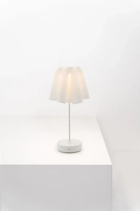 Zafferano – SDZA-1010-000 – Fabric Shades – Swap – White – SDZA1010000